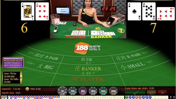 Vì sao Baccarat 188bet lại được ưa chuộng