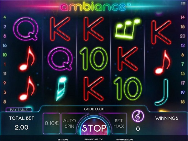 Ambiance slots game – Những nốt nhạc yên bình