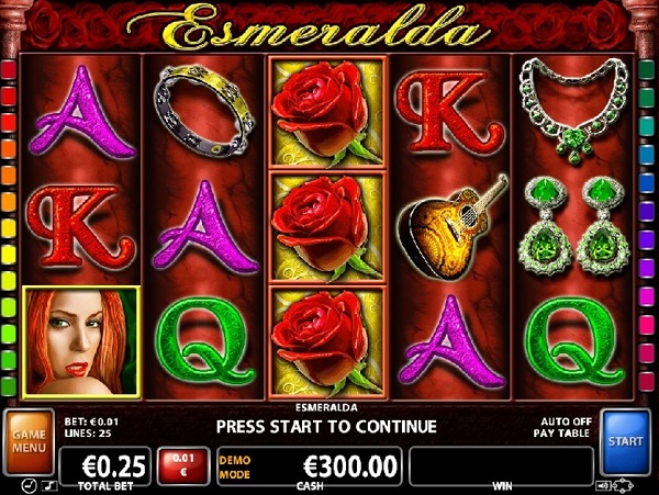 Esmeralda Slots Game – Kẻ đánh cắp trái tim