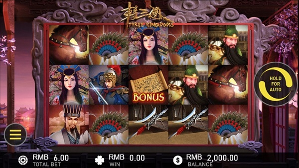 Three Kingdoms slots game – Tam quốc tranh hùng