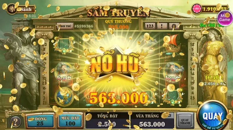 Top 3 cổng slot game đổi thưởng online uy tín nhất hiện nay