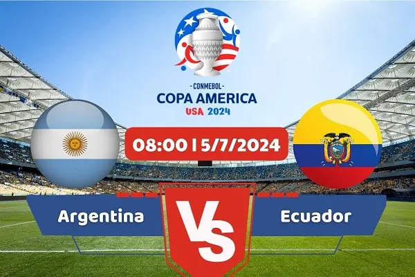 Soi kèo Euro 2024 Argentina vs Ecuador, 08h00 ngày 05/07