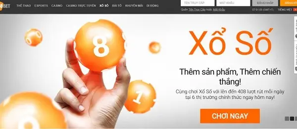 Kinh nghiệm chơi xổ số trực tuyến tại 188BET