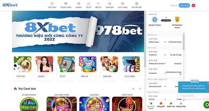 Review chi tiết nhà cái 8XBET